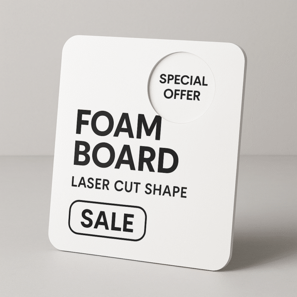 چاپ فوم برد با برش لیزر