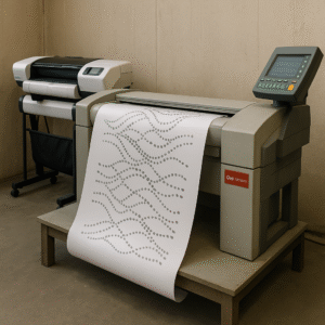 پلات اسکن طولی الگوی خیاطی